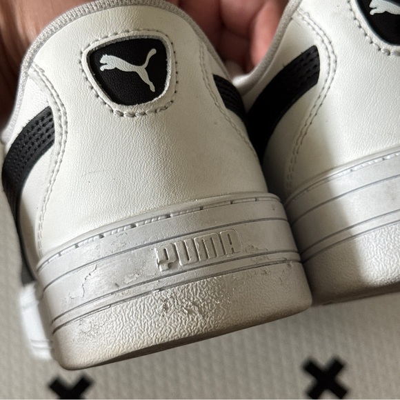 Puma Skye women’s softfoam White and Black platform Sneakers - Picture 6 of 7